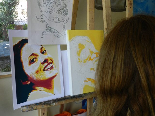 cuadros y taller. viy local inaug 020